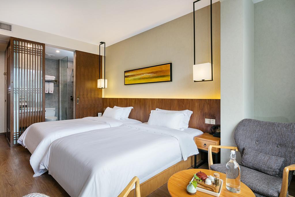 Hangzhou Puyu Travelling With Hotel מראה חיצוני תמונה