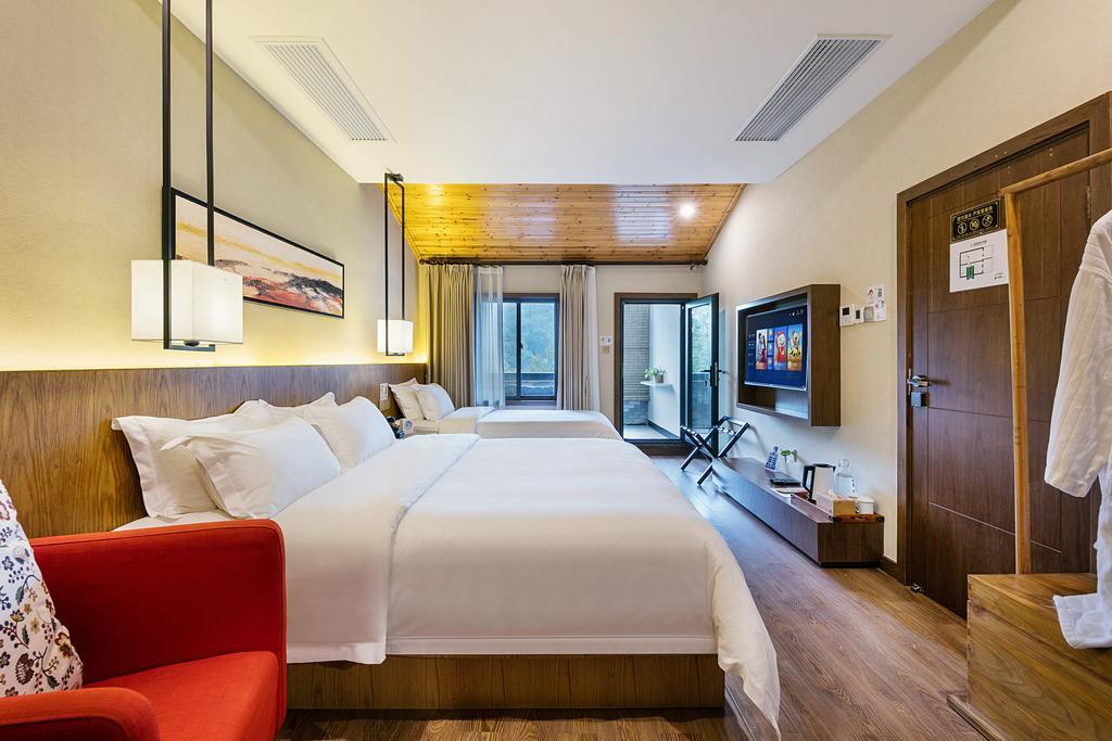 Hangzhou Puyu Travelling With Hotel מראה חיצוני תמונה